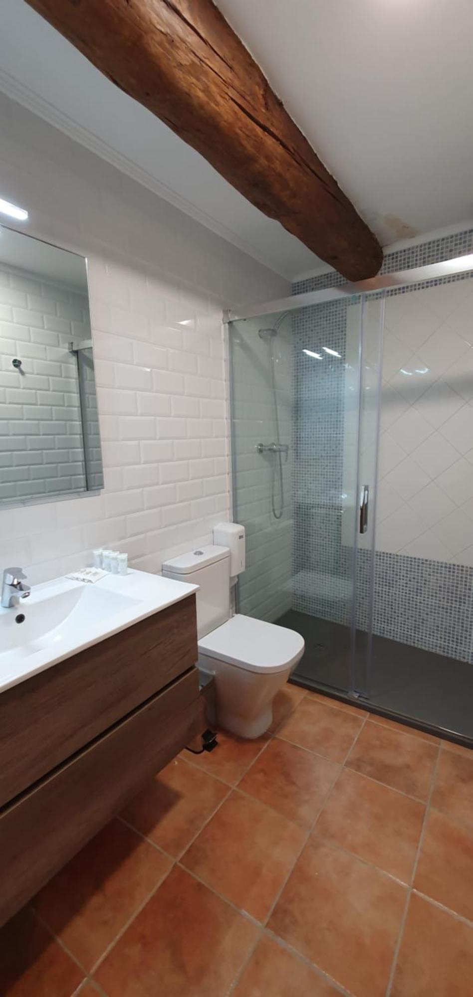 Apartamentos La Venta Del Rome Horta de Sant Joan Kamer foto