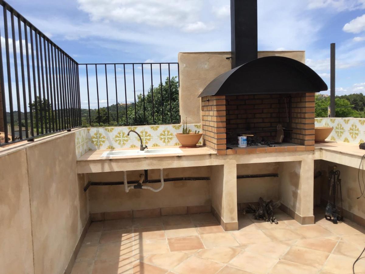 Apartamentos La Venta Del Rome Horta de Sant Joan Buitenkant foto
