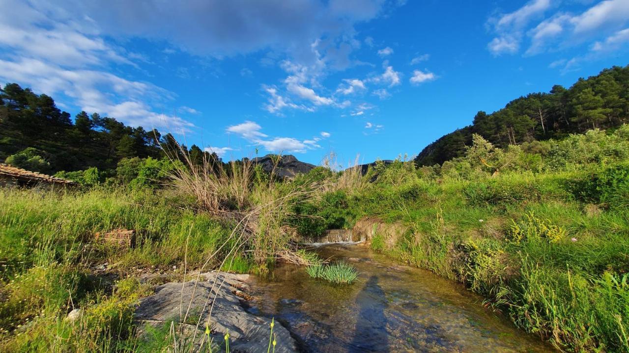 Apartamentos La Venta Del Rome Horta de Sant Joan Buitenkant foto
